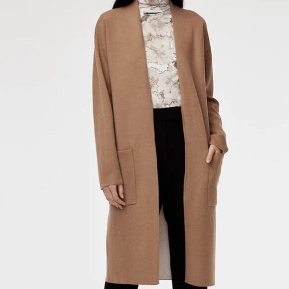 Aritzia Tops - Aritzia Babaton Lance Cardigan - Camel - Size Medium